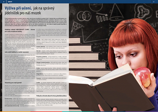 Vnitřní strana časopisu